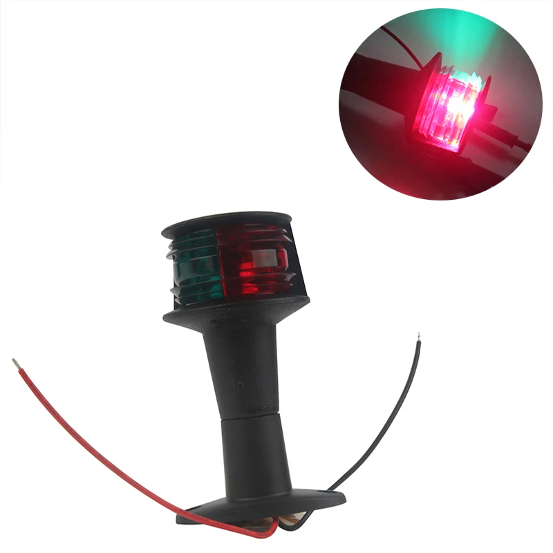 12V Marine Boat LED Navigation Light Red Green Bi-Color 360 Degree All Round Signal Lamp 124MM
12V Marine Boat LED Navigation Light Red Green Bi-Color 360 Degree All Round Signal Lamp 124MM