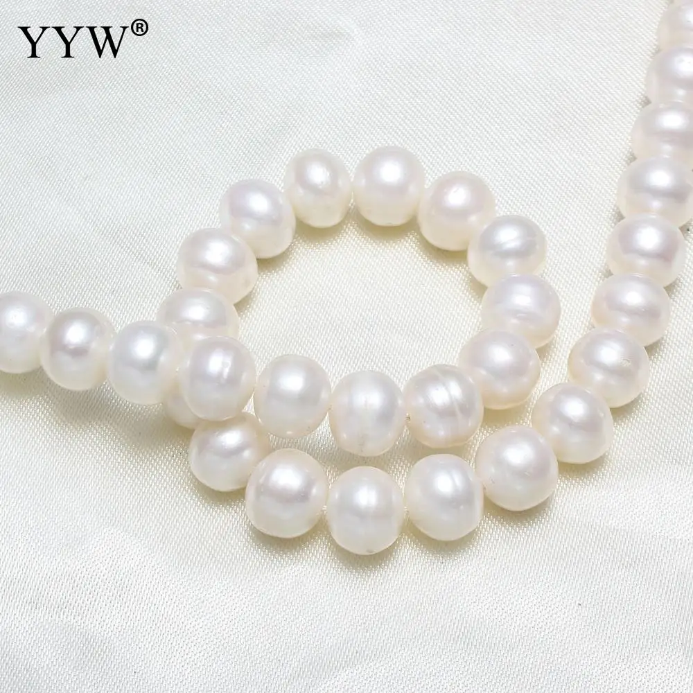 YYW Cultured Potato Freshwater Pearl Beads Natural 9-10mm Approx 0.8mm Sold Per Approx 14.5 Inch Approx 15.3 Inch Strand
YYW Cultured Potato Freshwater Pearl Beads Natural 9-10mm Approx 0.8mm Sold Per Approx 14.5 Inch Approx 15.3 Inch Strand