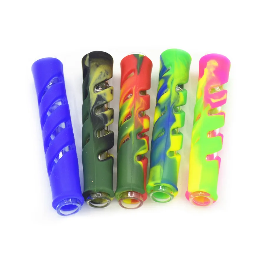 5 Pcs/Lot Glass & FDA Silicone Tobacco Smoking Herb Grinder Pipe Dugout Pipe Smoke Accessories Portable,Mixed Color
5 Pcs/Lot Glass & FDA Silicone Tobacco Smoking Herb Grinder Pipe Dugout Pipe Smoke Accessories Portable,Mixed Color
