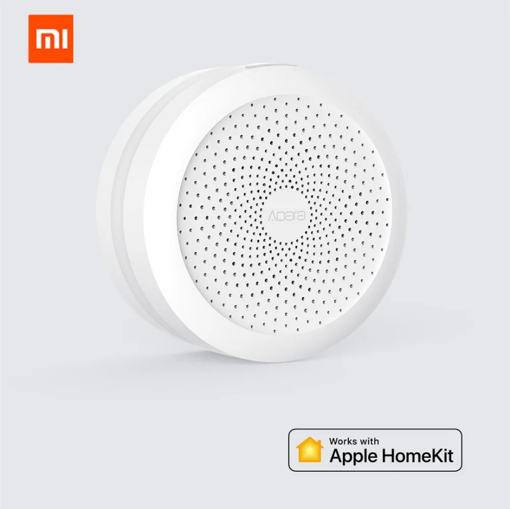 Оригинальный Xiao mi jia настенный выключатель Gateway2 с для Apple Homekit и aqara
