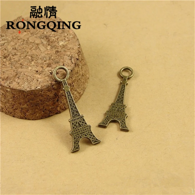 RONGQING 100pcs/lot 31*12MM Tower Charms France Letter Square Bronze Letter Charms Pendant Accessories DIY alphaber
RONGQING 100pcs/lot 31*12MM Tower Charms France Letter Square Bronze Letter Charms Pendant Accessories DIY alphaber