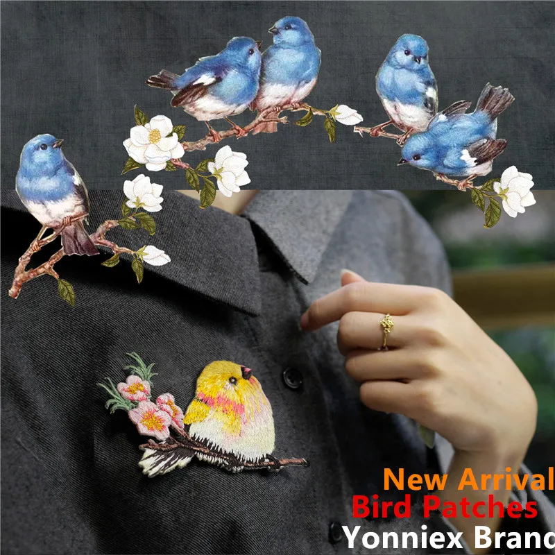 Beautiful fashion embroidery bird with flower Patch sticke cloth paste clothing patch hole DIY accessories iron on cloth patch
Beautiful fashion embroidery bird with flower Patch sticke cloth paste clothing patch hole DIY accessories iron on cloth patch