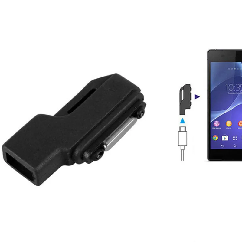 Micro USB в магнитный конвертер для Sony Xperia Z1 L39H Z2 Ultra XL39H Z3 Compact Mini Tablet магнитное