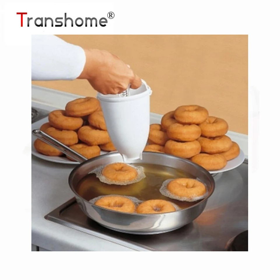 Transhome Plastic Doughnut Maker Machine Mold DIY Kitchen Pastry Making Bake Ware Making Baking Tools Kitchen Accessories
Transhome Plastic Doughnut Maker Machine Mold DIY Kitchen Pastry Making Bake Ware Making Baking Tools Kitchen Accessories
