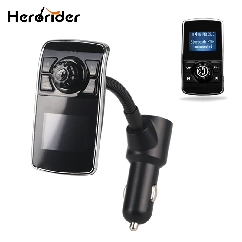 Herorider FM Transmitter Bluetooth Car MP3 Player USB Charger Support for Micro TF Card FM Transmitter USB
Herorider FM Transmitter Bluetooth Car MP3 Player USB Charger Support for Micro TF Card FM Transmitter USB
