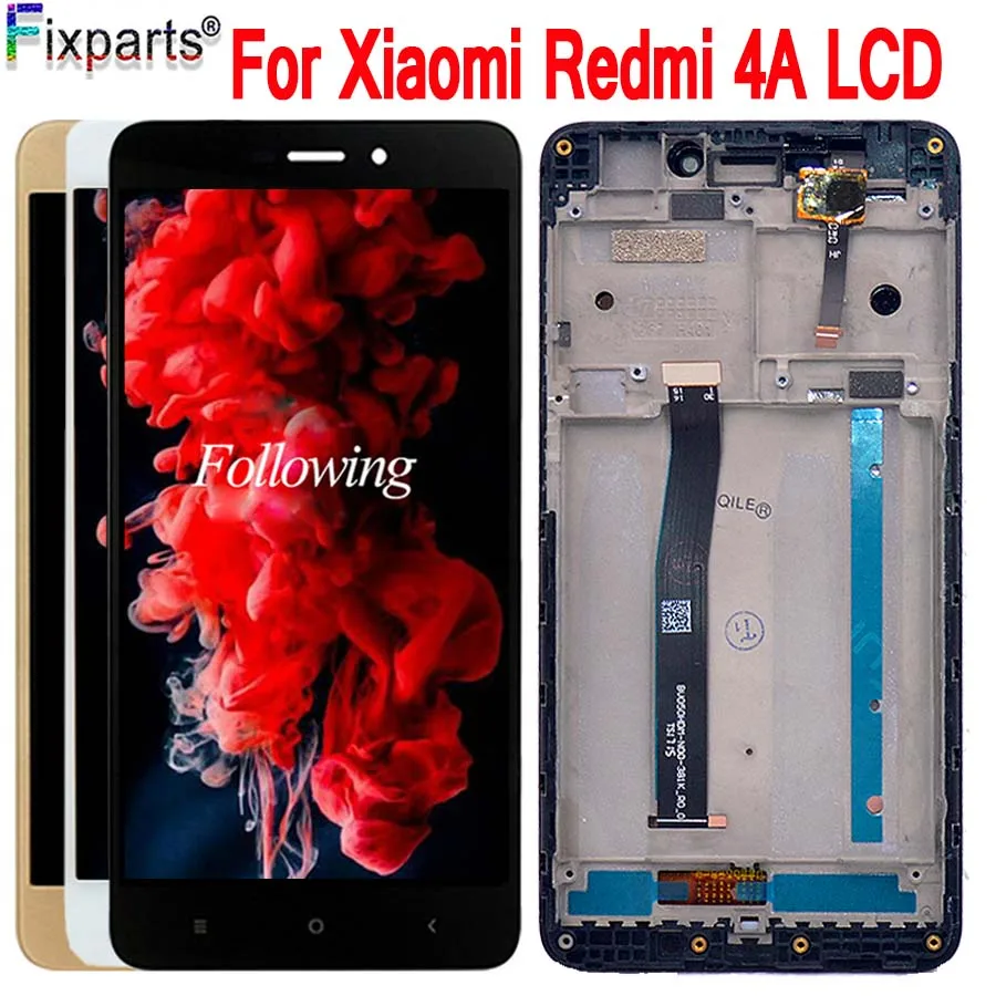 For Xiaomi Redmi 4A LCD Display Touch Screen Digitizer Assembly with Frame Replacement Parts +Tools 5.0" For Xiaomi Redmi 4A LCD
For Xiaomi Redmi 4A LCD Display Touch Screen Digitizer Assembly with Frame Replacement Parts +Tools 5.0" For Xiaomi Redmi 4A LCD