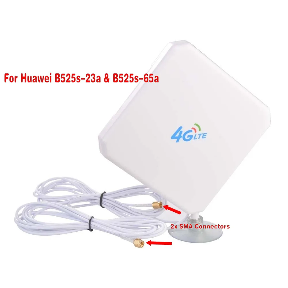 300 м разблокированный Huawei B525 4G LTE WLAN маршрутизатор 35dBi 3G/4G дальний усилитель
