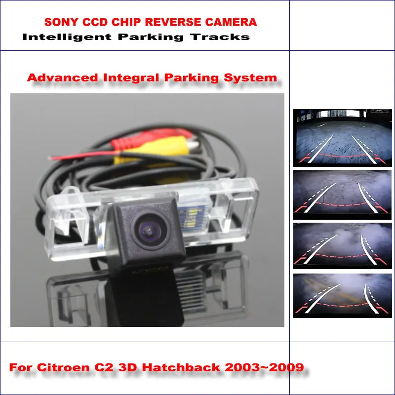 Car Back Rear Reverse Camera For Citroen C2 3D / C3 5D Hatchback 2010-2015 HD Intelligent Parking Tracks CAM
Car Back Rear Reverse Camera For Citroen C2 3D / C3 5D Hatchback 2010-2015 HD Intelligent Parking Tracks CAM