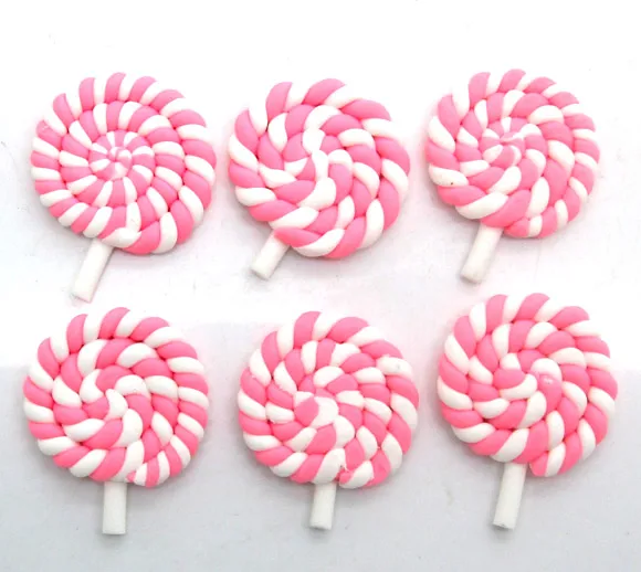 20Pcs Resin Pink Lollipop Decoration Crafts Flatback Cabochon Scrapbooking Fit Hair Clips Embellishments Beads Diy
20Pcs Resin Pink Lollipop Decoration Crafts Flatback Cabochon Scrapbooking Fit Hair Clips Embellishments Beads Diy