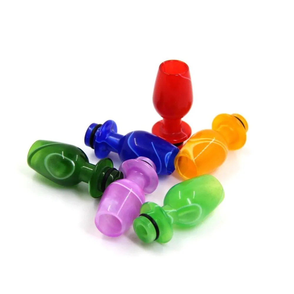 Wine Glass Shape 510 drip tip atomizer tank mouthpiece multi colors Acrylic electronic cigarrate accessories
Wine Glass Shape 510 drip tip atomizer tank mouthpiece multi colors Acrylic electronic cigarrate accessories