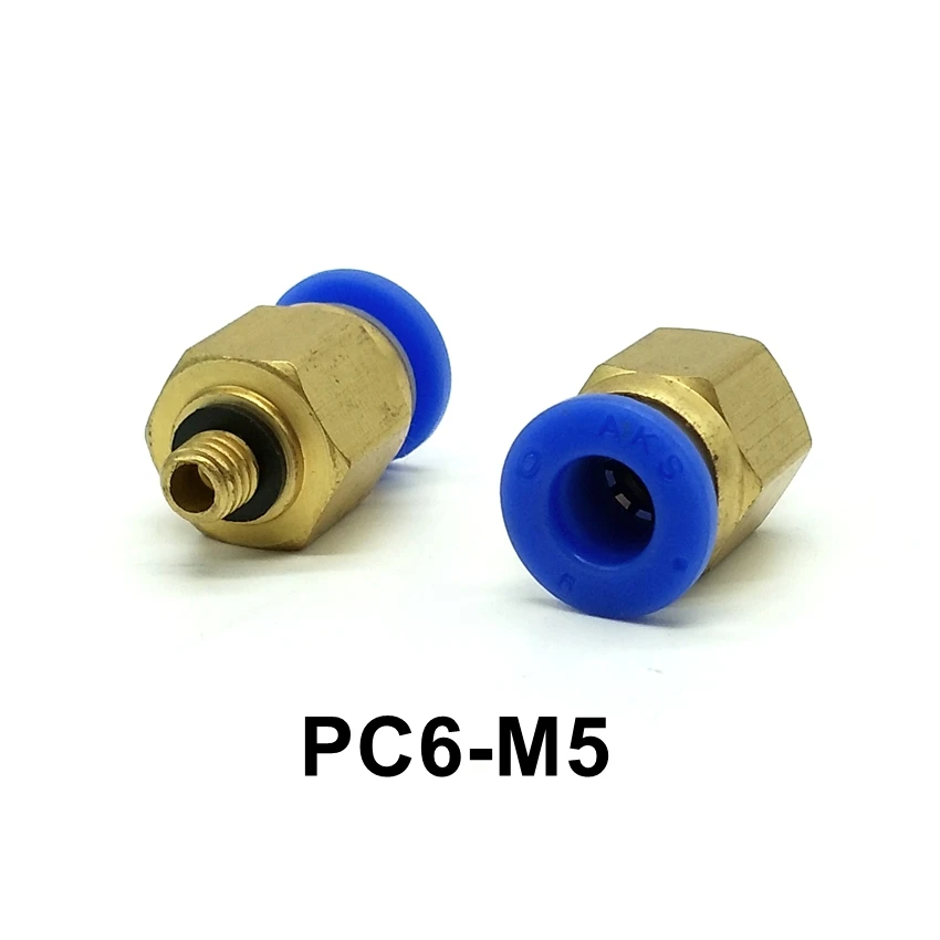 10pcs Straight Pneumatic Fittings 6mm Tube M5 Thread Pneumatic Fitting Quick Joint Connector PC6-M5
10pcs Straight Pneumatic Fittings 6mm Tube M5 Thread Pneumatic Fitting Quick Joint Connector PC6-M5