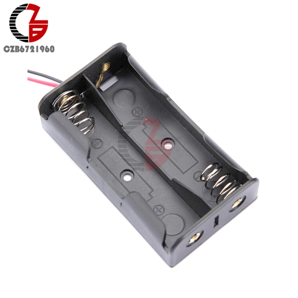 2X AA Battery Holder Charger Box Storage Box Battery Case Module with Wire Leads DC 3V DIY for Electronics
2X AA Battery Holder Charger Box Storage Box Battery Case Module with Wire Leads DC 3V DIY for Electronics