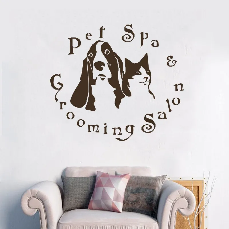YOYOYU Wall Decal Grooming Salon Vinyl Wall Stickers Pet Shop Window Art Decals Gog Cat Animal Pattern Veterinary Decor DIYSY627
YOYOYU Wall Decal Grooming Salon Vinyl Wall Stickers Pet Shop Window Art Decals Gog Cat Animal Pattern Veterinary Decor DIYSY627