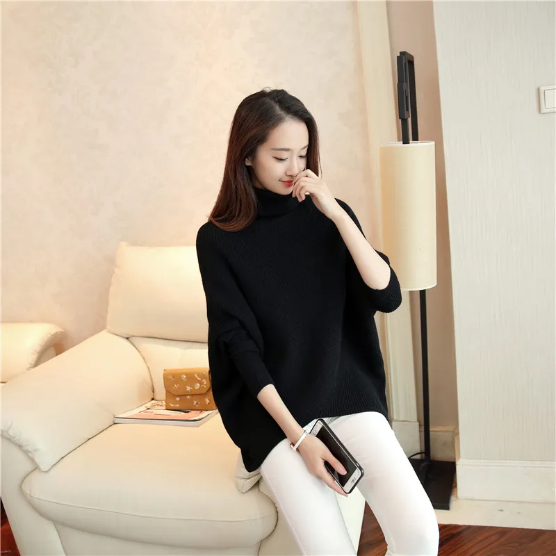 Female autumn winter sweater loose irregular turtleneck sweater 2018 han edition render sweater coat female thickening
Female autumn winter sweater loose irregular turtleneck sweater 2018 han edition render sweater coat female thickening