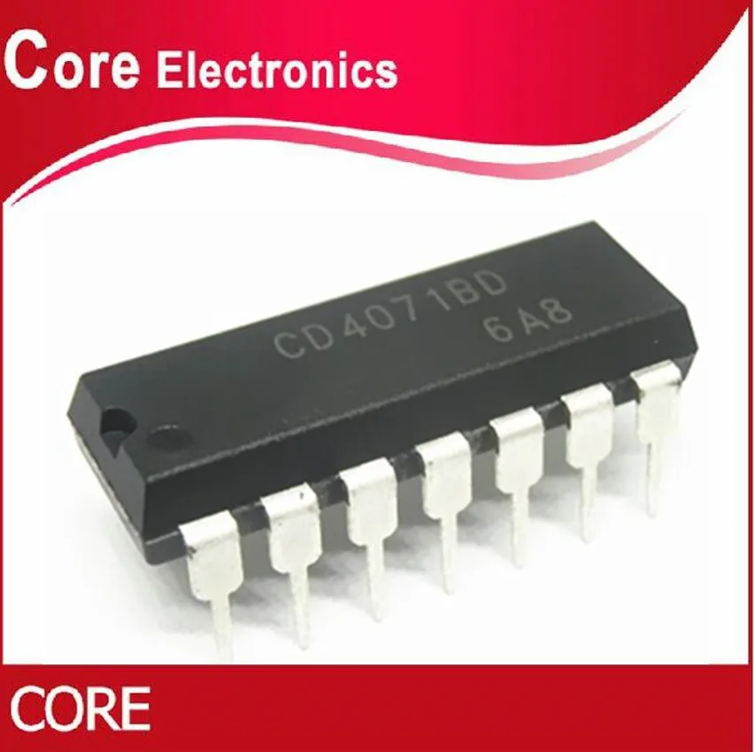 100 шт. CD4071BE DIP-14 CD4071BD DIP14 CD4071 Новинка | Электронные компоненты и принадлежности