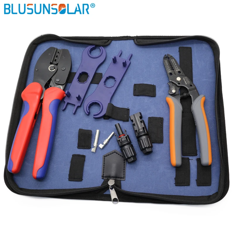 2sets/lot solar pv Crimping Tool Kits for 2.5-6.0mm2 cables connectors, solar tool kit with Crimper,Stripper,Cutter
2sets/lot solar pv Crimping Tool Kits for 2.5-6.0mm2 cables connectors, solar tool kit with Crimper,Stripper,Cutter