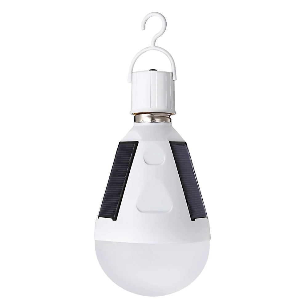 New 12W E27 Solar Panel Hook Switch LED Bulb Emergency Light 5730 With 18650 Battery For Hiking Camping Fishing Beach Tent
New 12W E27 Solar Panel Hook Switch LED Bulb Emergency Light 5730 With 18650 Battery For Hiking Camping Fishing Beach Tent