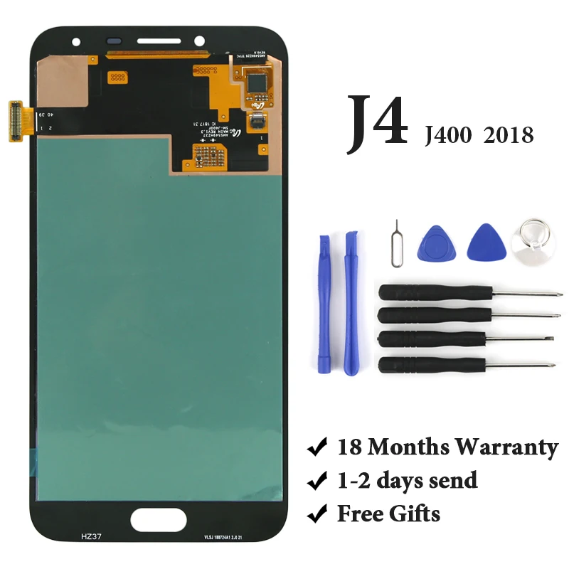 BEST China Super Amoled LCD For Samsung J4 2018 LCD Display J400F J400F/DS J400G/DS lcd Touch Screen Digitizer Assembly
BEST China Super Amoled LCD For Samsung J4 2018 LCD Display J400F J400F/DS J400G/DS lcd Touch Screen Digitizer Assembly