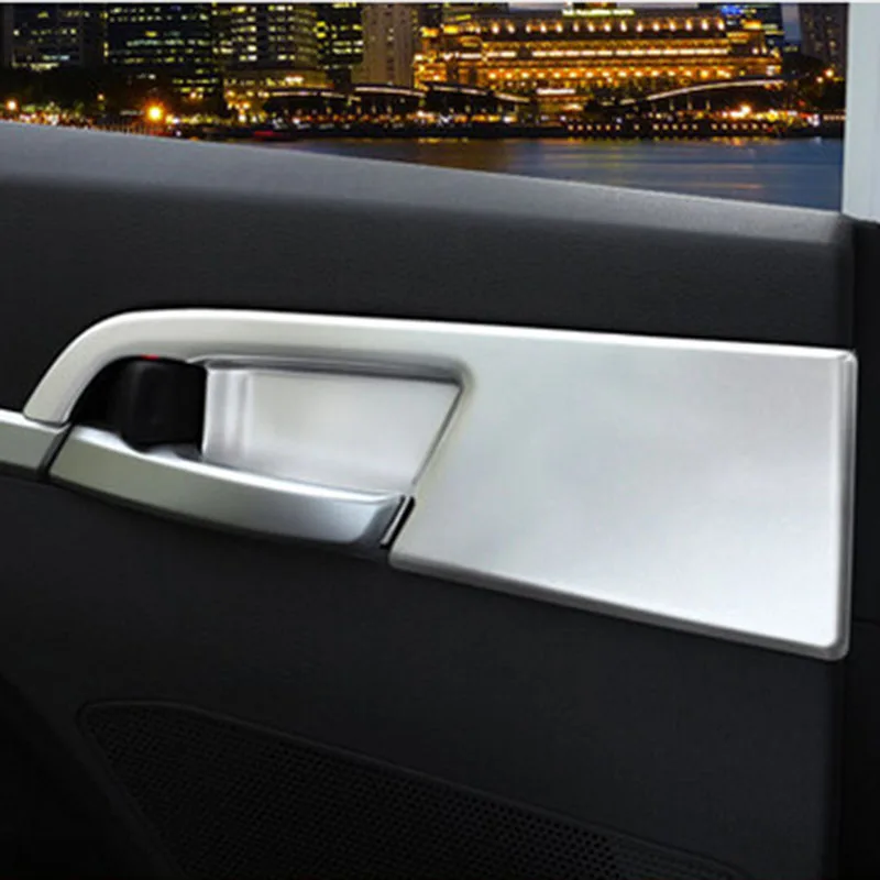 STYO Car Chrome ABS Interior Side Door Handle bowl cover Trim For LHD Elantra avante 2016
STYO Car Chrome ABS Interior Side Door Handle bowl cover Trim For LHD Elantra avante 2016