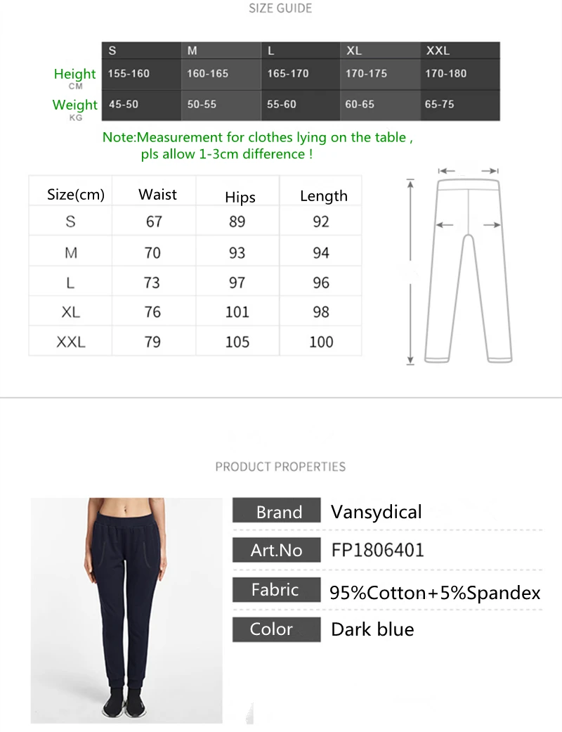 Vansydical Women Leggings Yoga Sports Running Pants Womens Fitness Workout Sweatpants Breathable Outdoor Jogging Long Trousers
Vansydical Women Leggings Yoga Sports Running Pants Womens Fitness Workout Sweatpants Breathable Outdoor Jogging Long Trousers