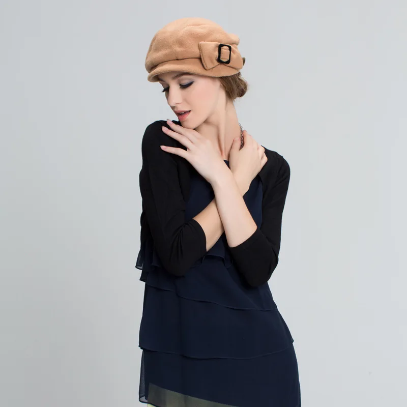 New Arrival Wool Blend Hat Women Winter Newsboy Cap Beret Painter Visor Hat Casquette Gavroche Fleece Warm Peaked Cap B-7325
New Arrival Wool Blend Hat Women Winter Newsboy Cap Beret Painter Visor Hat Casquette Gavroche Fleece Warm Peaked Cap B-7325