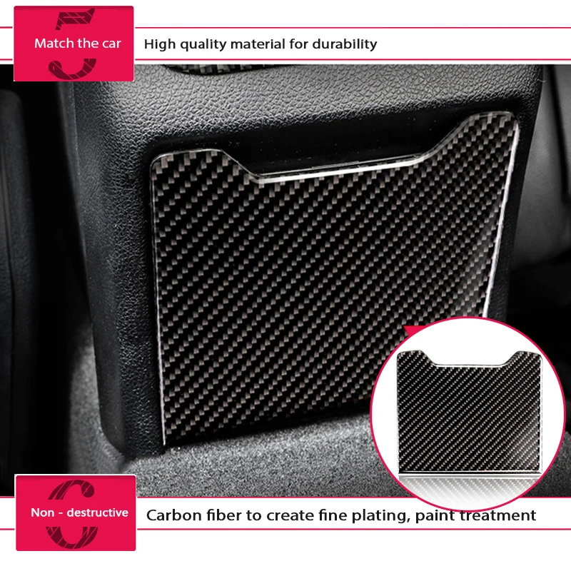 Auto Carbon Fiber Rear Armrest Storage Box Cover Trim Sticker For Mercedes C Class W205 C180 C200 GLC Interior Accessories
Auto Carbon Fiber Rear Armrest Storage Box Cover Trim Sticker For Mercedes C Class W205 C180 C200 GLC Interior Accessories