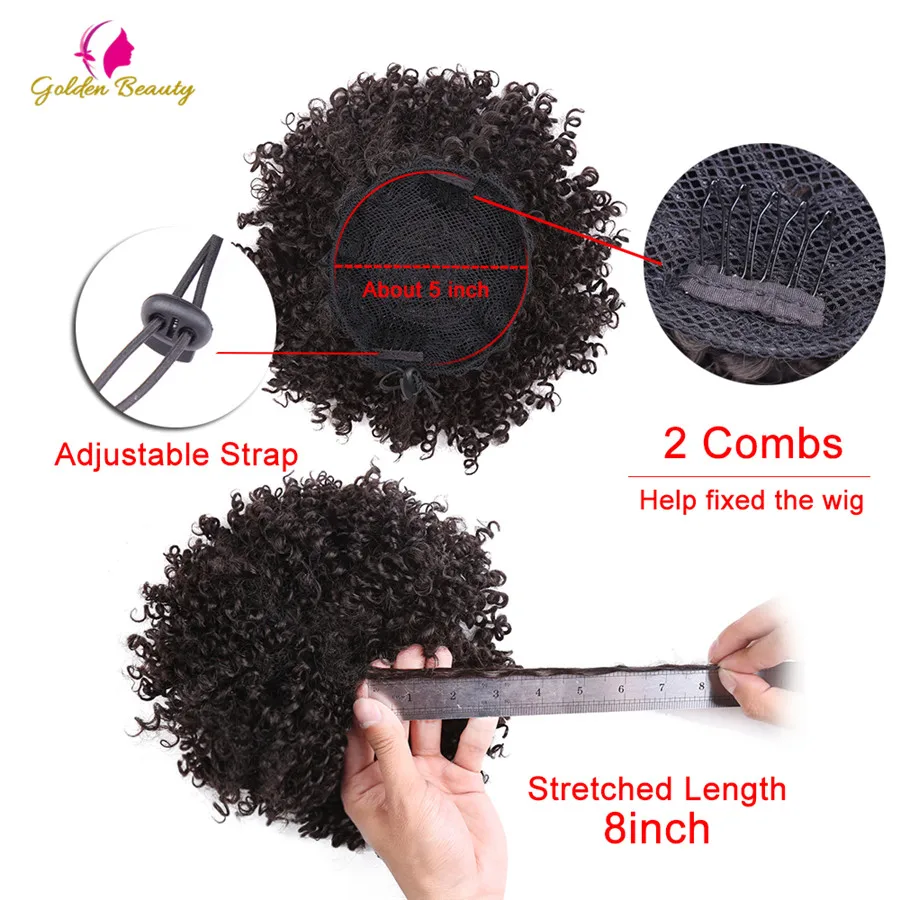 Golden Beauty Women Curly Chignon Synthetic Hair Bun Extensions Updo Drawstring Clip In Hair Hairpieces For Bride Accessories
Golden Beauty Women Curly Chignon Synthetic Hair Bun Extensions Updo Drawstring Clip In Hair Hairpieces For Bride Accessories