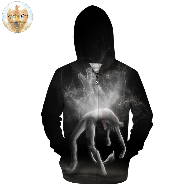 Bittersweet spell by KhaliaArt 3d Zipper Hoodies Men Unisex Zip UpSweatshrits Wolf Printed Pullover Tracksuits Drop Ship Brand
Bittersweet spell by KhaliaArt 3d Zipper Hoodies Men Unisex Zip UpSweatshrits Wolf Printed Pullover Tracksuits Drop Ship Brand