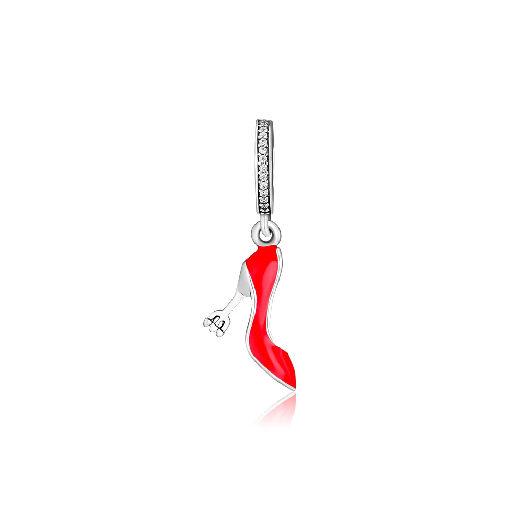 Fits Pandora Charms Bracelets Stiletto Silver Dangle,Red Enamel Beads 925 Sterling-Silver-Jewelry DIY Making
Fits Pandora Charms Bracelets Stiletto Silver Dangle,Red Enamel Beads 925 Sterling-Silver-Jewelry DIY Making