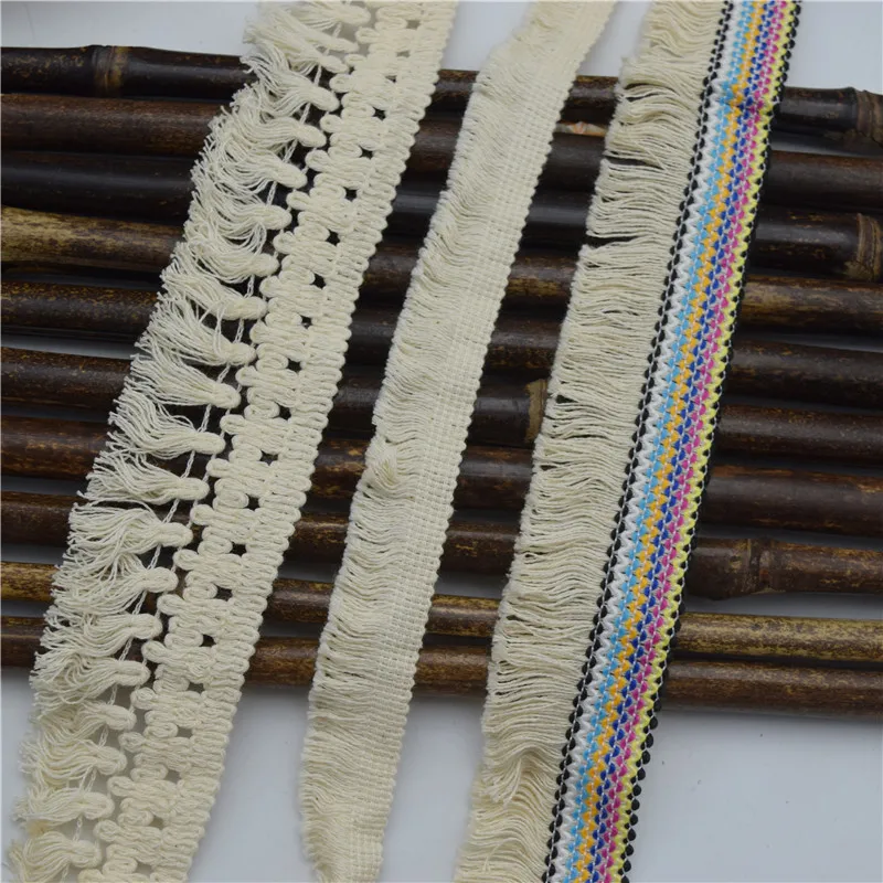 Аксессуары для шитья с бахромой 15 ярдов|craft tassels|cotton tassel trimtassel craft |