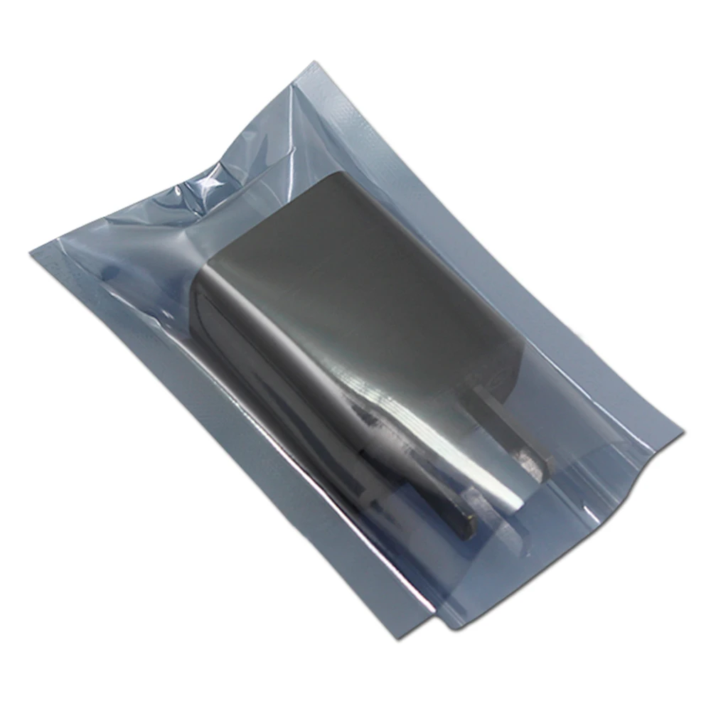 400Pcs 6x8cm Open Top Anti Static Electronic Accessary Packaging Bag ESD Antistatic Heat Seal Shielding Packaging Pouches
400Pcs 6x8cm Open Top Anti Static Electronic Accessary Packaging Bag ESD Antistatic Heat Seal Shielding Packaging Pouches