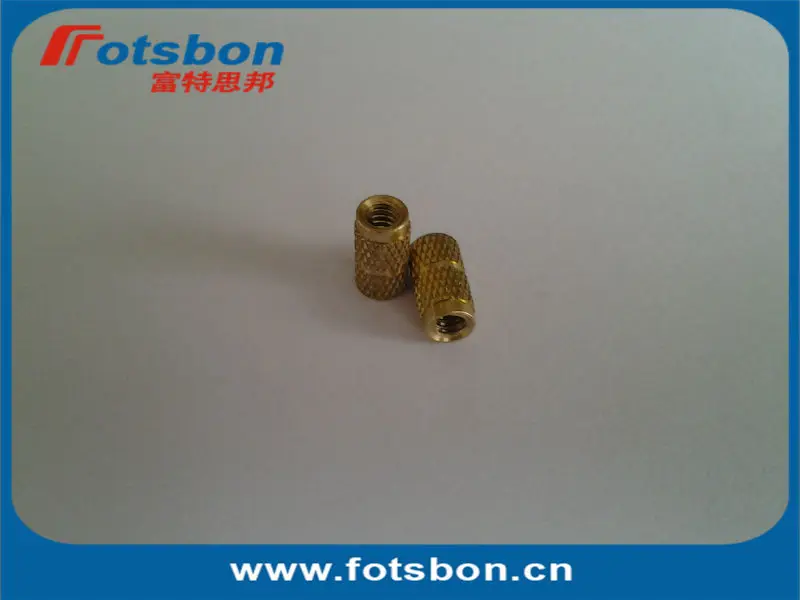 IBB-M3-4 Blind Threaded Insert ,Molded-in threaded inserts,brass,nature,PEM standard,made in China