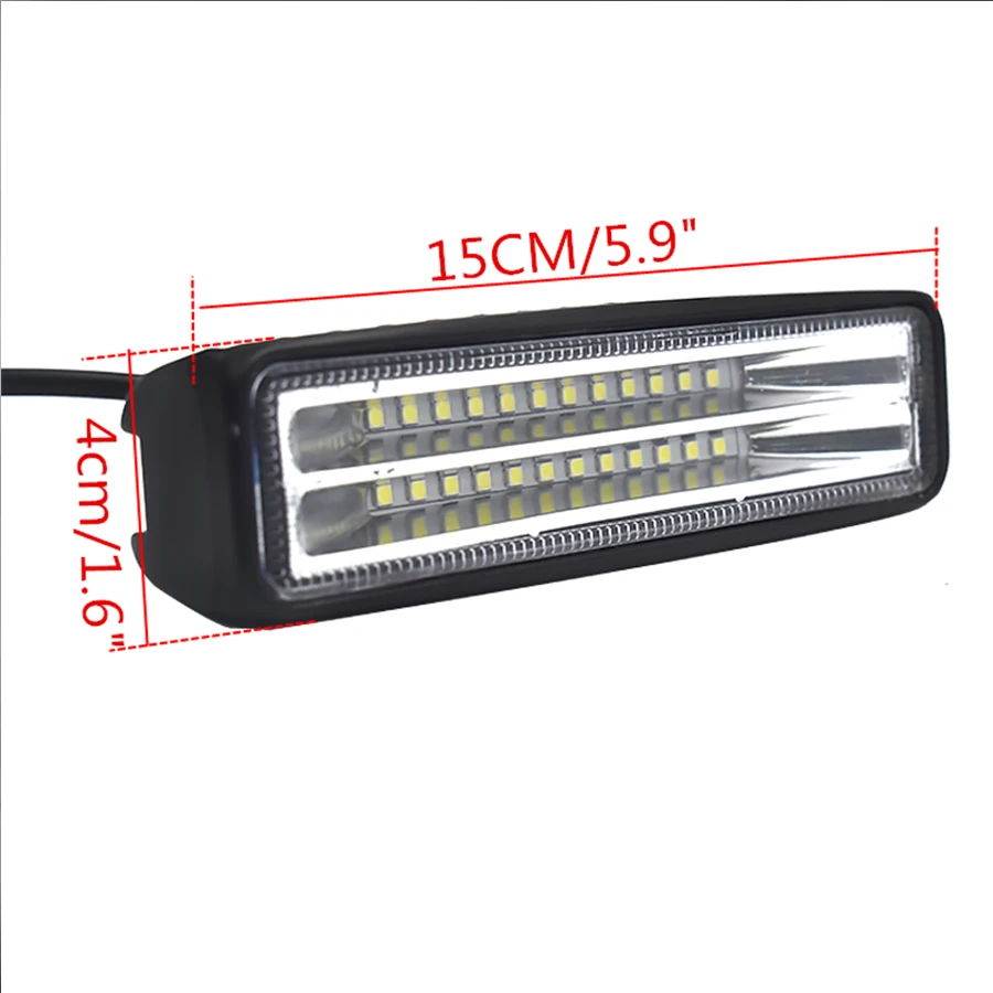 2pcs LED Work Light Lamp 144W 14400LM Waterproof 12V For Boat Truck Driving ATV UTE 4WD SUV
2pcs LED Work Light Lamp 144W 14400LM Waterproof 12V For Boat Truck Driving ATV UTE 4WD SUV