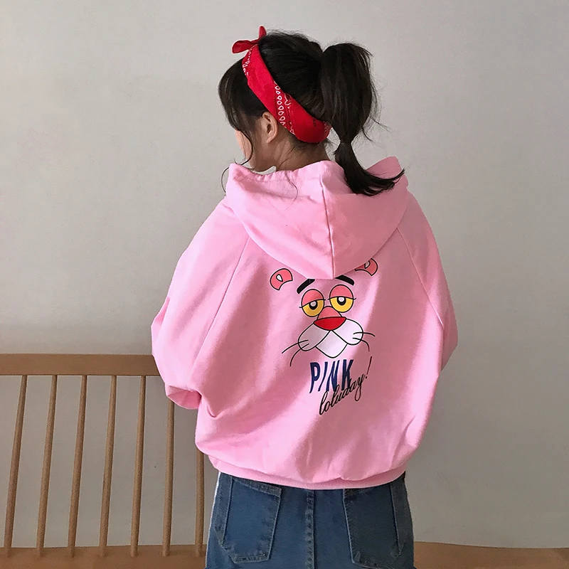 Harajuku сладкий стиль розовый леопард Толстовка с рисунком толстовки школьницы