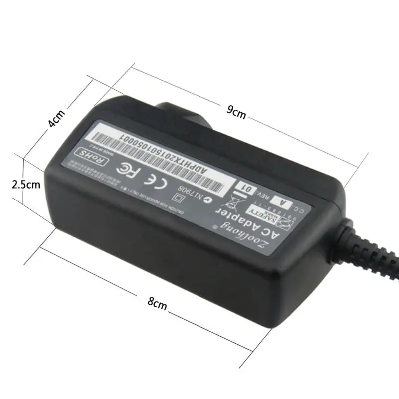 Zoolhong 19.5V 2.05A 40w Power AC Adapter Portable Charger For HP HSTNN-CA1/LA18 MINI 210-1041NR/1083NR/1032CL PA-1400-18HL
Zoolhong 19.5V 2.05A 40w Power AC Adapter Portable Charger For HP HSTNN-CA1/LA18 MINI 210-1041NR/1083NR/1032CL PA-1400-18HL