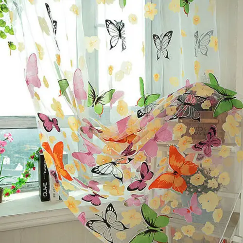 Butterfly Tulle Door Window Curtain Drape Panel Sheer Scarf Valances Drapes In Living Room Home Decor Sheer Voile Valances
Butterfly Tulle Door Window Curtain Drape Panel Sheer Scarf Valances Drapes In Living Room Home Decor Sheer Voile Valances