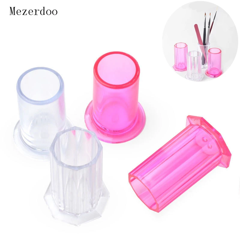 1Pc Nail Art Brush Storage Box Nail Brush Drawing Dotting Pen File Holder Container Round Dust-Resistance Makeup Organizer Case
1Pc Nail Art Brush Storage Box Nail Brush Drawing Dotting Pen File Holder Container Round Dust-Resistance Makeup Organizer Case