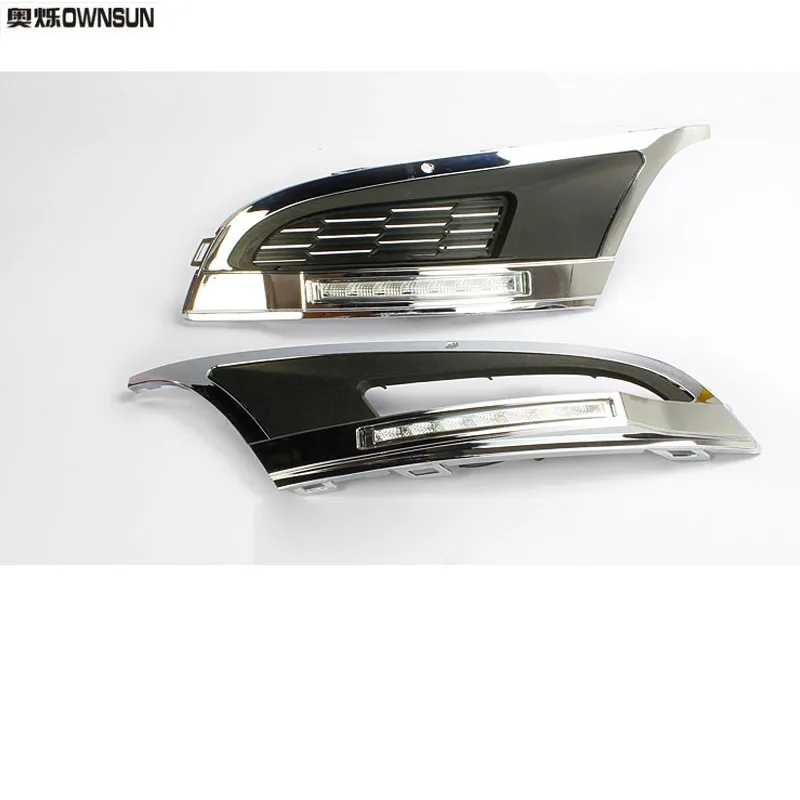 Brand New Updated LED Daytime Running Lights DRL With Black Foglight Cover For VW Polo 2012
Brand New Updated LED Daytime Running Lights DRL With Black Foglight Cover For VW Polo 2012