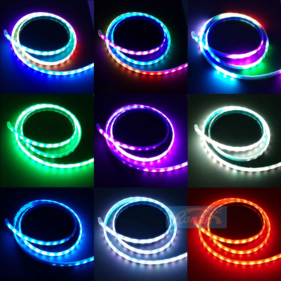 RONAN Multicolor RGB Rear Trunk Tail box Light Dynamic Streamer Brake Turn Signal Warning LED Strip Lighting 70bead Car Styling
RONAN Multicolor RGB Rear Trunk Tail box Light Dynamic Streamer Brake Turn Signal Warning LED Strip Lighting 70bead Car Styling