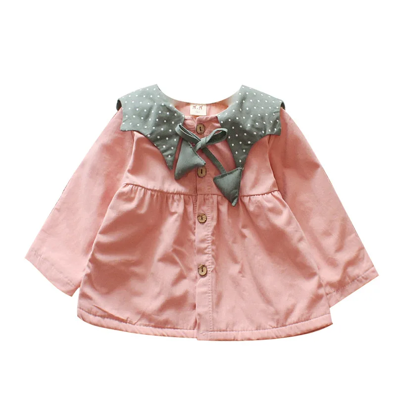 Little girl's windbreaker Korean version of the baby baby clothes baby blue spring jacket
Little girl's windbreaker Korean version of the baby baby clothes baby blue spring jacket