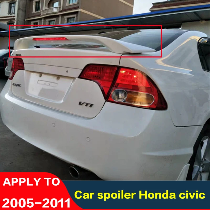 Автомобильный спойлер, заднее крыло автомобиля для Honda Civic 2005-2011, ABS, задний плавник, багажник автомобиля, цвет хвоста, Праймер, автомобильный ...
Автомобильный спойлер, заднее крыло автомобиля для Honda Civic 2005-2011, ABS, задний плавник, багажник автомобиля, цвет хвоста, Праймер, автомобильный ...