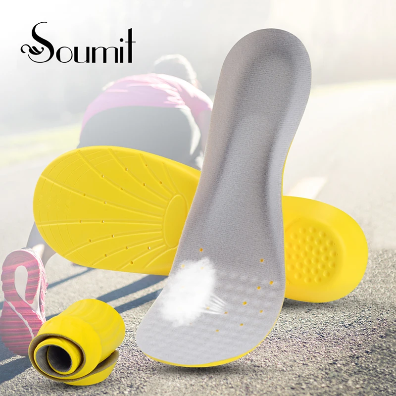PU Sports Insoles for Flat Foot Arch Suppot Women Man Running Shoes Pads Sole Massage Comfortable Memory Foam Sneakers Cushion
PU Sports Insoles for Flat Foot Arch Suppot Women Man Running Shoes Pads Sole Massage Comfortable Memory Foam Sneakers Cushion