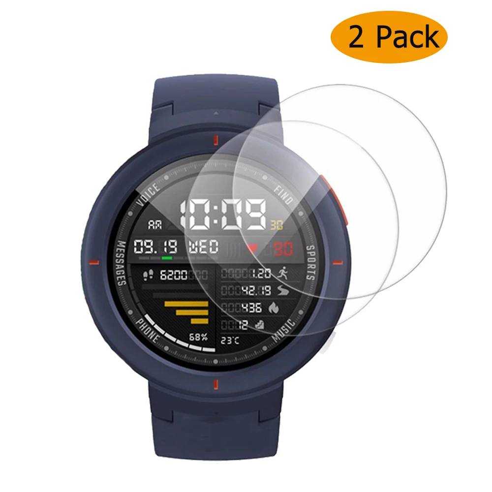 2 шт. закаленное стекло для защиты экрана для Xiaomi Huami Amazfit Verge 3 Защитная пленка для экрана Защита от взрыва анти-осколков
2 шт. закаленное стекло для защиты экрана для Xiaomi Huami Amazfit Verge 3 Защитная пленка для экрана Защита от взрыва анти-осколков