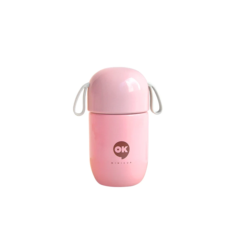 Creative Mini Stainless Steel insulated Thermos double ear cup Thermal vacuum water bottle Christmas Gift
Creative Mini Stainless Steel insulated Thermos double ear cup Thermal vacuum water bottle Christmas Gift