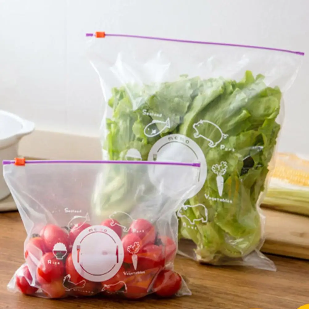 10Pcs Large/Medium Zipper Reusable Leakproof Food Sealed Fresh Storage Bag Clear PVC Kitchen Supplies Wholesale Dropshipping
10Pcs Large/Medium Zipper Reusable Leakproof Food Sealed Fresh Storage Bag Clear PVC Kitchen Supplies Wholesale Dropshipping