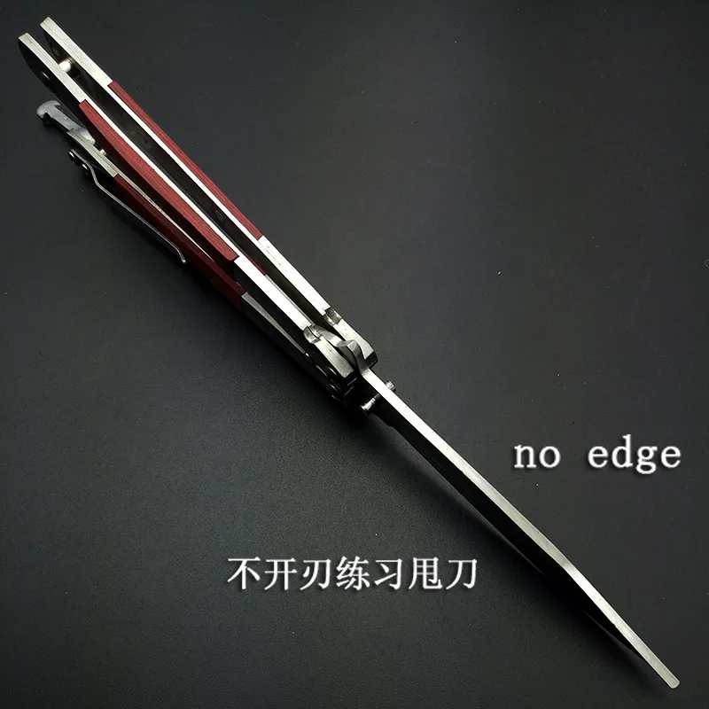 Tactical Handmade Idea Diy Butterfly Knife No edge no Sharpend Practice Traning edc
Tactical Handmade Idea Diy Butterfly Knife No edge no Sharpend Practice Traning edc