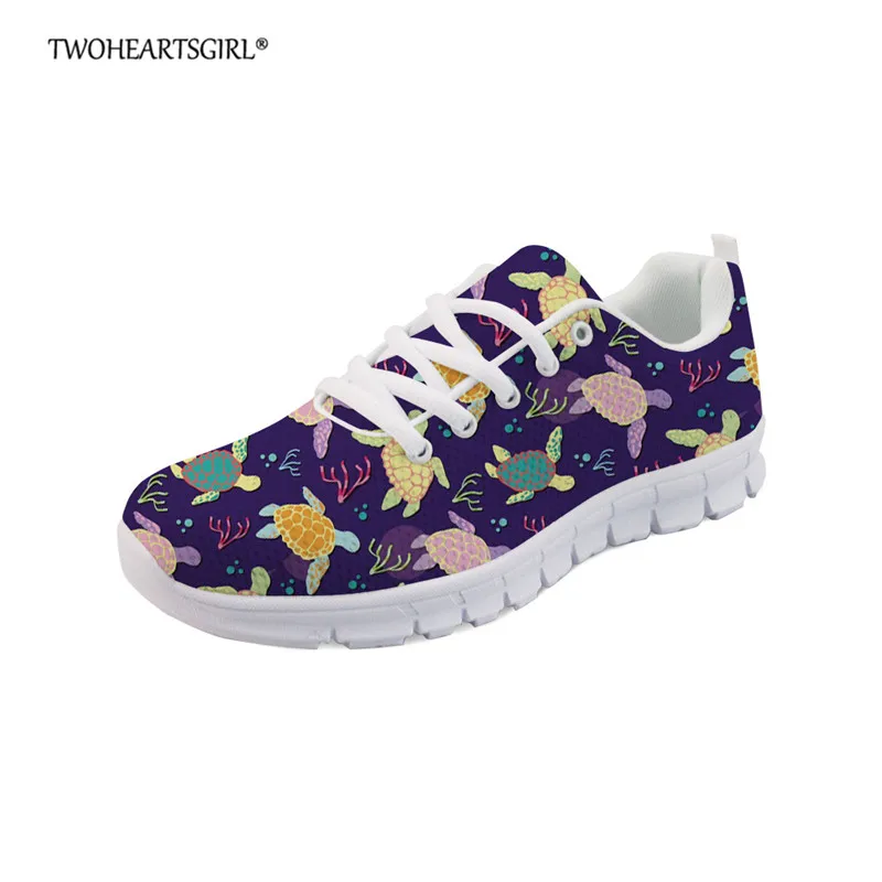 Twoheartsgirl Sea Tutle Printed Lace up Shoes for Women Breathable Sneakers Female Spring Autumn Shoes Travel Tennis Shoes
Twoheartsgirl Sea Tutle Printed Lace up Shoes for Women Breathable Sneakers Female Spring Autumn Shoes Travel Tennis Shoes