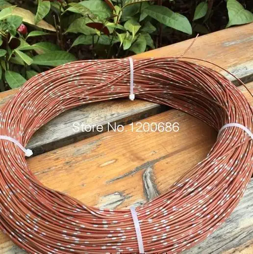 10 Meter 0.3 square brown spot High temperature resistant wire and cable car wire AVSS
10 Meter 0.3 square brown spot High temperature resistant wire and cable car wire AVSS