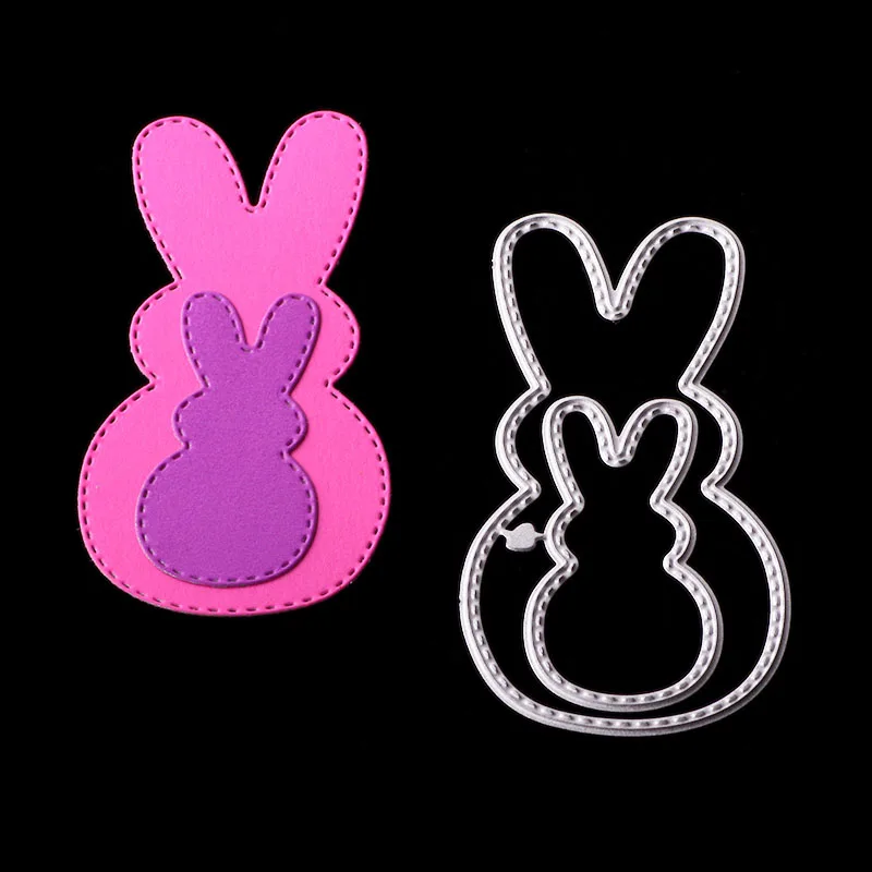 SCD1037 Rabbit Metal Cutting Dies For Scrapbooking Stencils DIY Album Cards Decoration Embossing Folder Craft Die Cuts Tools New
SCD1037 Rabbit Metal Cutting Dies For Scrapbooking Stencils DIY Album Cards Decoration Embossing Folder Craft Die Cuts Tools New
