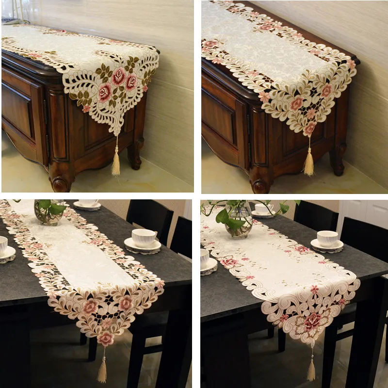 Luxury Modern Simplicity Lace Table Runner Tablecloth Cabinet Dresser Shoebox Cover Cloth Table Flag Bedside Towel Bed Flag D
Luxury Modern Simplicity Lace Table Runner Tablecloth Cabinet Dresser Shoebox Cover Cloth Table Flag Bedside Towel Bed Flag D